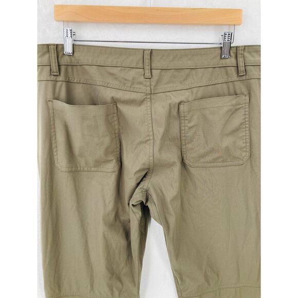 Swiss Tech Pants Mens 36x30 Tan Stretch Polyester Performance Outdoor Chino - Picture 8 of 12